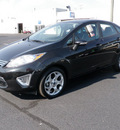 ford fiesta 2011 black sedan sel 4dr gasoline 4 cylinders front wheel drive automatic 56301
