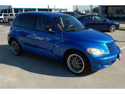 chrysler pt cruiser 2005 blue wagon gasoline 4 cylinders front wheel drive automatic 77090