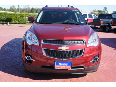 chevrolet equinox 2012 cardinal red lt flex fuel 4 cylinders front wheel drive automatic 77090