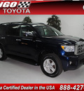 toyota sequoia 2008 blue suv limited gasoline 8 cylinders 4 wheel drive automatic 91731