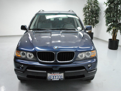 bmw x5 2005 blue suv 3 0i gasoline 6 cylinders all whee drive automatic 91731