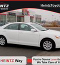toyota camry 2009 white sedan xle gasoline 4 cylinders front wheel drive automatic 56001
