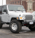 jeep wrangler 2004 silver suv x 4x4 gasoline 6 cylinders 4 wheel drive automatic with overdrive 61832