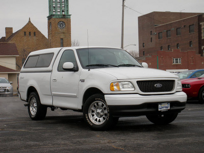 ford f 150 2003 white pickup truck xlt sport gasoline 6 cylinders rear wheel drive automatic with overdrive 61832
