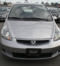 honda fit 2008 gray hatchback gasoline 4 cylinders front wheel drive automatic 13502