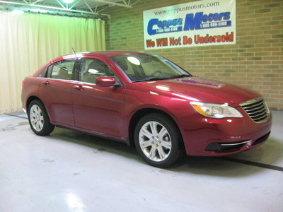 chrysler 200 2012 red sedan touring gasoline 4 cylinders front wheel drive automatic 44883