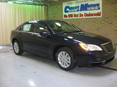 chrysler 200 2012 blackberry sedan touring gasoline 4 cylinders front wheel drive automatic 44883