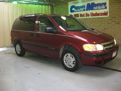 chevrolet venture 2003 red van ls gasoline 6 cylinders front wheel drive automatic 44883