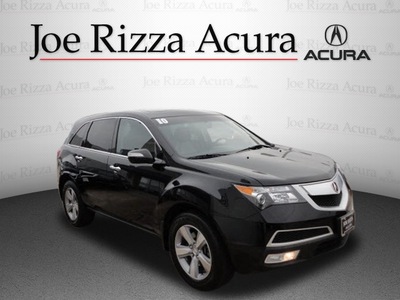 acura mdx 2010 black suv awd gasoline 6 cylinders all whee drive automatic with overdrive 60462