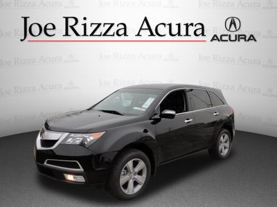 acura mdx 2012 black suv awd gasoline 6 cylinders all whee drive automatic with overdrive 60462