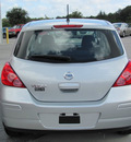 nissan versa 2009 silver hatchback gasoline 4 cylinders front wheel drive automatic 33884