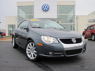 volkswagen eos 2008 dk  gray komfort gasoline 4 cylinders front wheel drive automatic 46410