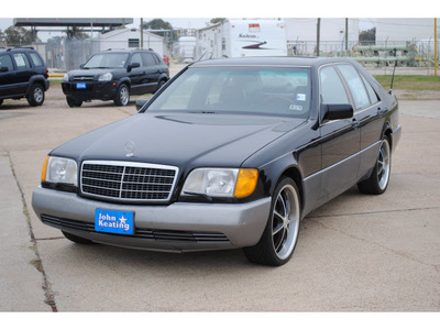 mercedes benz 300 class 1992 black sedan 300sd diesel 6 cylinders rear wheel drive automatic 77037