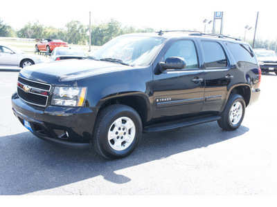 chevrolet tahoe 2009 black suv lt flex fuel 8 cylinders 2 wheel drive automatic 77037