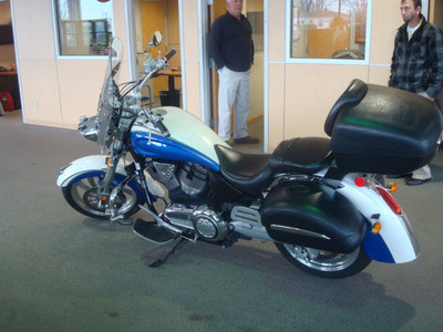 victory kingpin 2007 blue 2 cylinders not specified 45344