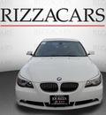 bmw 525i 2006 white sedan gasoline 6 cylinders rear wheel drive automatic with overdrive 60546