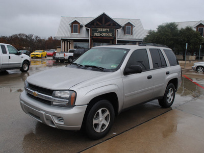 chevrolet trailblazer 2006 silver suv ls gasoline 6 cylinders rear wheel drive automatic 76087