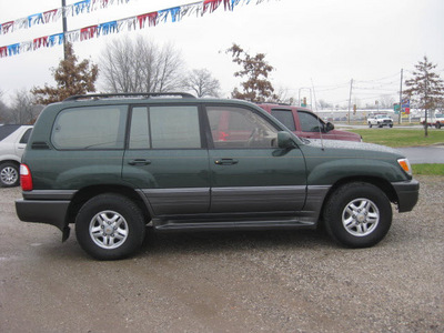 lexus lx 470 1999 green suv gasoline v8 all whee drive automatic with overdrive 62863