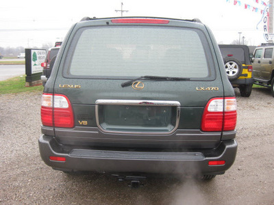 lexus lx 470 1999 green suv gasoline v8 all whee drive automatic with overdrive 62863