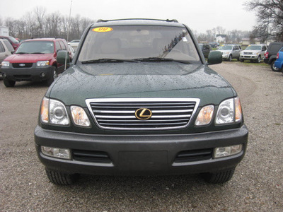 lexus lx 470 1999 green suv gasoline v8 all whee drive automatic with overdrive 62863