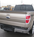ford f 150 2012 beige lariat gasoline 8 cylinders 4 wheel drive 6 speed automatic 62863