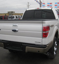 ford f 150 2012 white lariat flex fuel 8 cylinders 4 wheel drive 6 speed automatic 62863