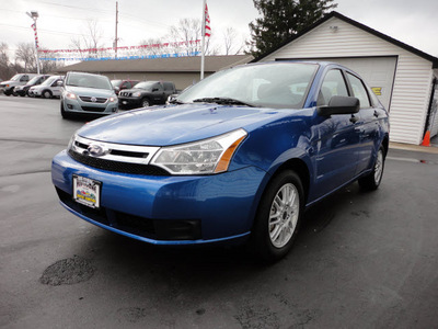 ford focus 2011 blue sedan se gasoline 4 cylinders front wheel drive automatic 45005