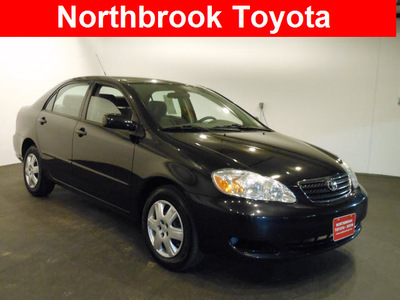 toyota corolla 2008 black sedan le gasoline 4 cylinders front wheel drive automatic with overdrive 60062