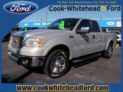 ford f 150 2006 gray lariat gasoline 8 cylinders 4 wheel drive automatic 32401