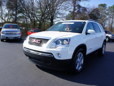gmc acadia 2008 white suv slt 1 gasoline 6 cylinders front wheel drive automatic 27330