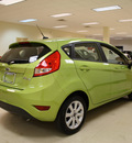 ford fiesta 2011 lt  green hatchback se gasoline 4 cylinders front wheel drive automatic 27707