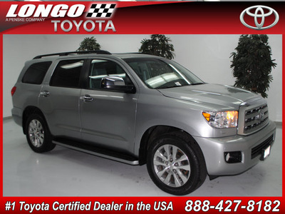 toyota sequoia 2008 silver suv limited gasoline 8 cylinders 2 wheel drive automatic 91731
