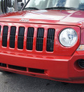 jeep patriot 2009 red suv sport gasoline 4 cylinders 2 wheel drive automatic 33021