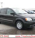 chrysler town and country 2012 black van touring flex fuel 6 cylinders front wheel drive automatic 45840