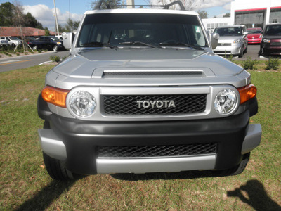 toyota fj cruiser 2007 silver suv fj cruiser gasoline 6 cylinders 4 wheel drive automatic 34788