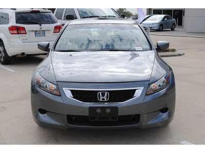 honda accord 2009 dk  gray coupe ex l gasoline 4 cylinders front wheel drive automatic 77065