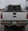 ford f 250 super duty 2010 white king ranch diesel 8 cylinders 4 wheel drive automatic 76087