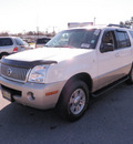 mercury mountaineer 2005 white suv convenience gasoline 6 cylinders all whee drive automatic 28217