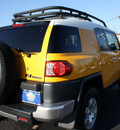 toyota fj cruiser 2007 yellow suv gasoline 6 cylinders 4 wheel drive automatic 07701