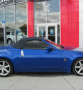 nissan 350z 2004 blue gasoline 6 cylinders rear wheel drive automatic 33884