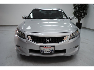 honda accord 2008 silver coupe ex l v6 w navi gasoline 6 cylinders front wheel drive automatic 91731