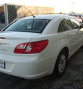 chrysler sebring 2008 white sedan gasoline 4 cylinders front wheel drive automatic 60443