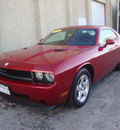 dodge challenger 2010 dk  red coupe se gasoline 6 cylinders rear wheel drive automatic 60443
