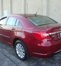 chrysler 200 2011 red sedan touring flex fuel 6 cylinders front wheel drive automatic 60443