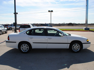 chevrolet impala 2002 white sedan gasoline 6 cylinders front wheel drive automatic 76087