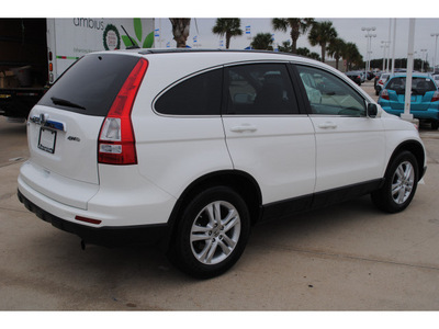 honda cr v 2011 white suv ex l gasoline 4 cylinders all whee drive automatic with overdrive 77065