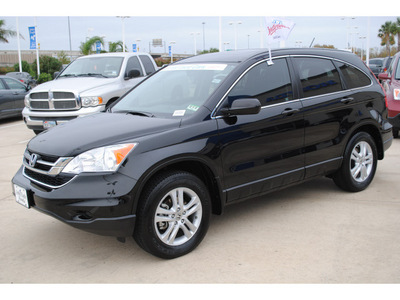 honda cr v 2011 black suv ex gasoline 4 cylinders front wheel drive automatic with overdrive 77065