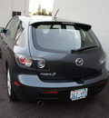 mazda mazda3 2009 dk  gray hatchback s gasoline 4 cylinders front wheel drive 5 speed manual 98371