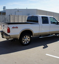 ford f 250 super duty 2008 white lariat king ranch diesel 8 cylinders 4 wheel drive automatic 76108