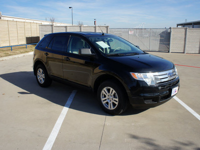 ford edge 2008 black suv se gasoline 6 cylinders front wheel drive automatic with overdrive 76108